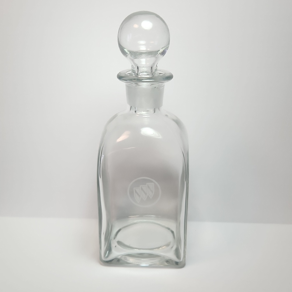 Signature Series Portugal Hand Blown Block Decanter with Stopper